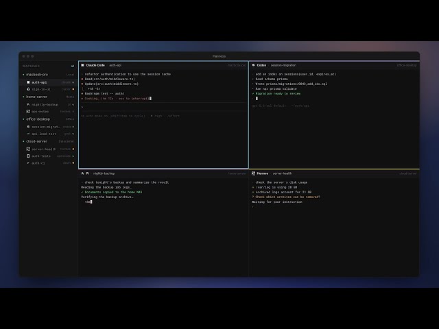 Run Any AI Coding Agent in One Window | Autonomous Harness Terminal