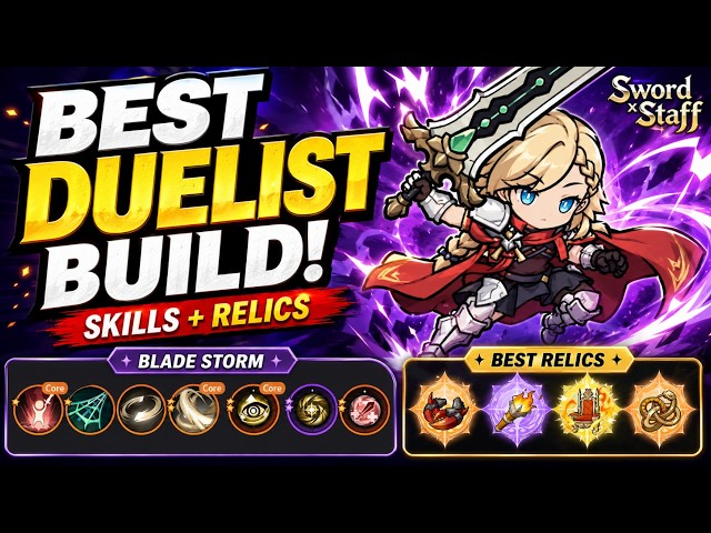 BEST DUELIST BUILD in Sword x Staff