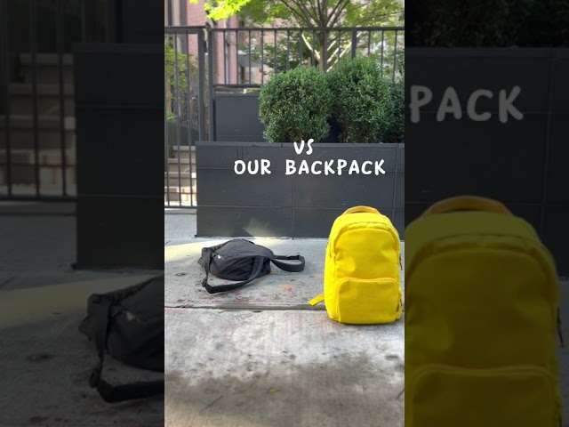 BACKPACK vs. a shoe! #shorts