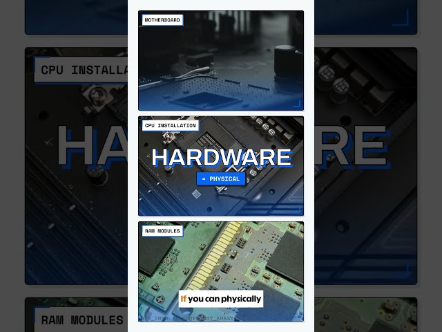 Hardware vs Software Explained Simply | Computer Basics For Beginners 2026