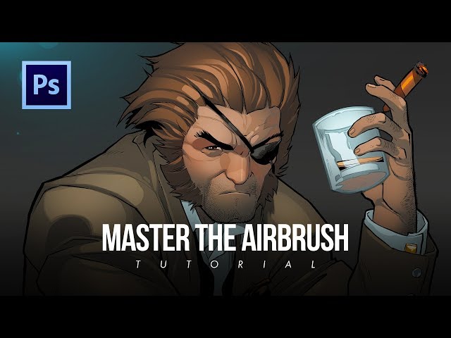 Airbrushing for Beginners in Photoshop: Digital art for Beginners