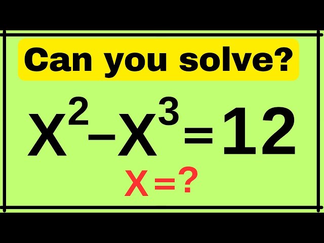 Germany | Can you solve this? | Tricky Math Olympiad 