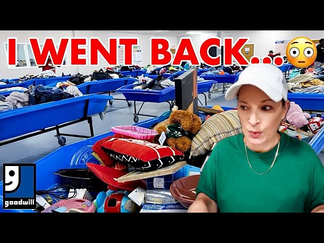 …To Thrift Shop The Goodwill Outlet Bins … Did I Find Anything Worth It? | Thrift With Me & Haul