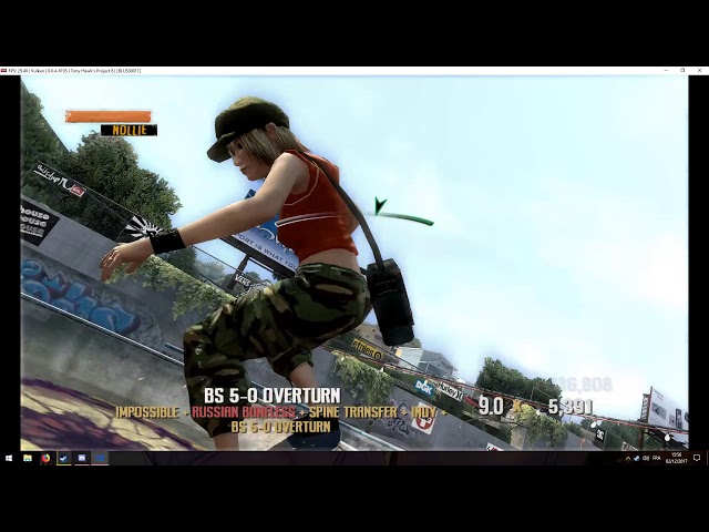 Tony Hawk's Project 8 RPCS3 1st December 2017 Update