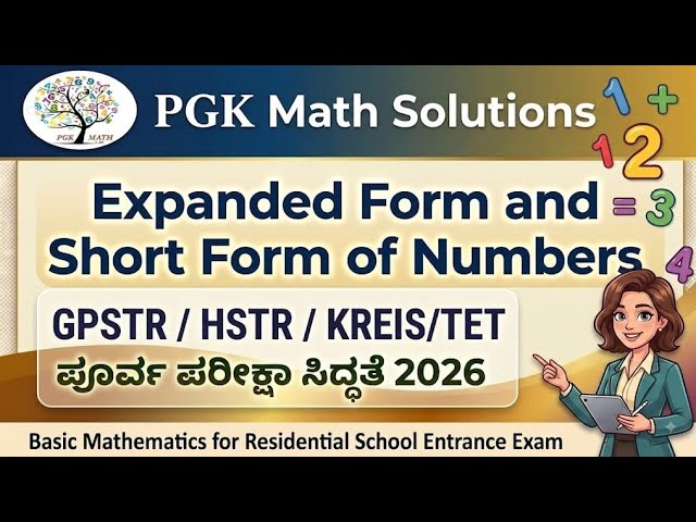 Expanded Form and Short Form | Number System | Basic Mathematics 📚🎯🚀