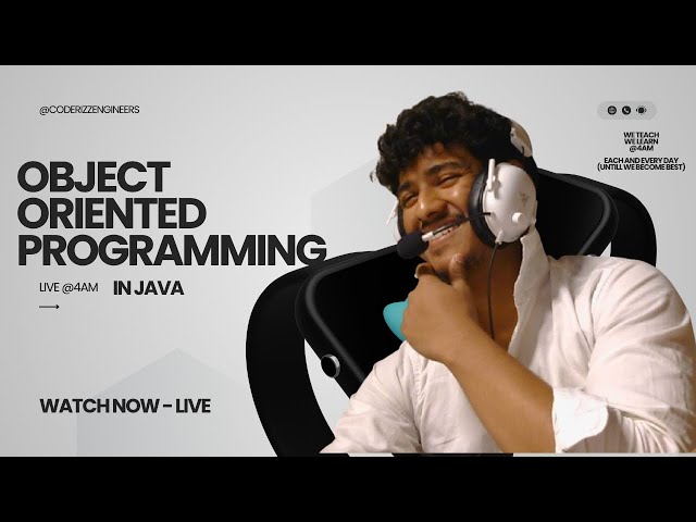 🚀 Learning OOPs from Scratch | 1 Hour Live with ChatGPT