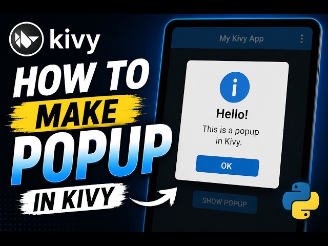 Kivy | how to make Popup