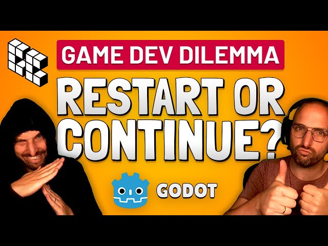 Restarting vs Finishing Your Game? - Solo Game Dev Tips & Tricks