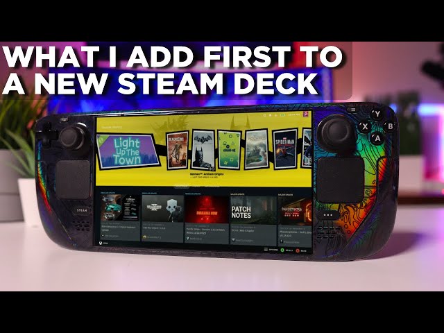 What I Add First to a New Steam Deck (Apps, Plugins, Games, etc.)