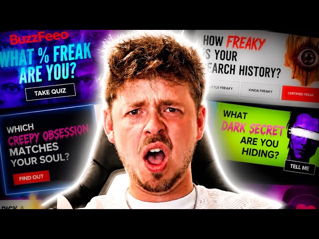 I Took The Internets STRANGEST Quizzes...