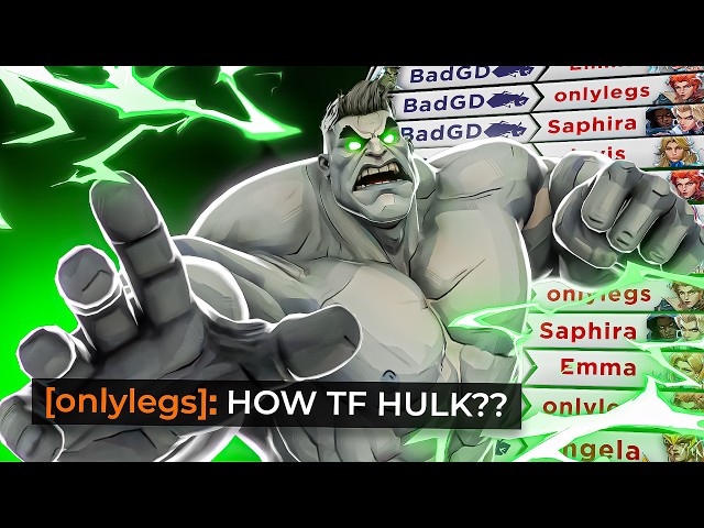 When the Rank 1 Hulk Doesn't get Banned