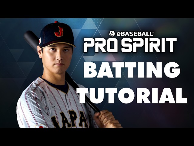 BATTING TUTORIAL for Ebaseball Pro Spirits 2026