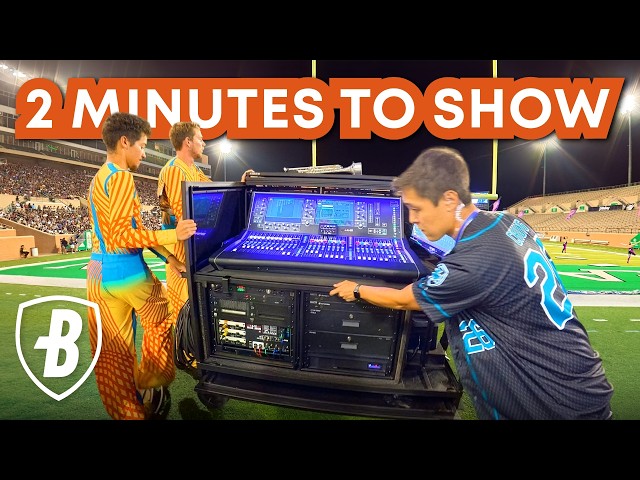 The Insane Logistics Behind Drum Corps' Sound System