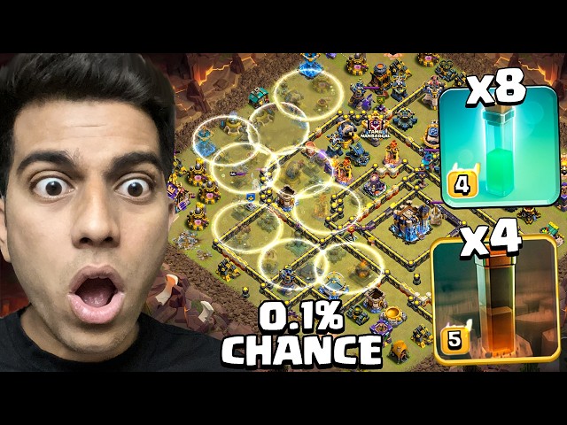 Attempting Hardest Fireball in Clash of Clans!