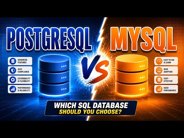 PostgreSQL vs MySQL: Which SQL Database Should You Choose? | Uplatz