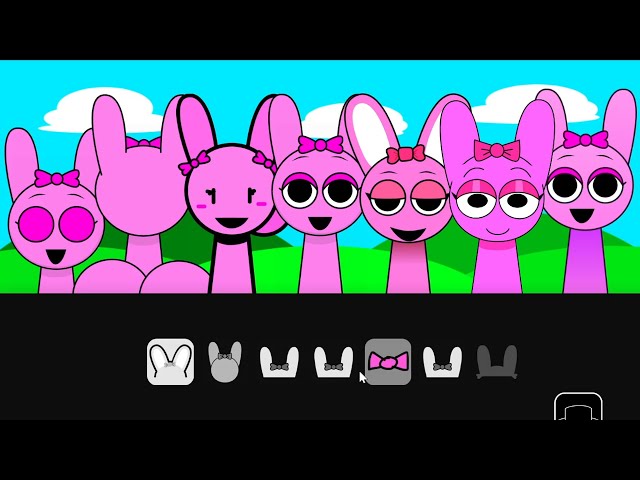 Every Pinki Singing Together (Sprunki Gyat, Retake, Scrunkly, Sprunked, Sprinkle, Pyramixed)