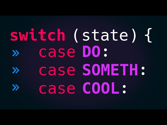 State Machines are Easy, Actually