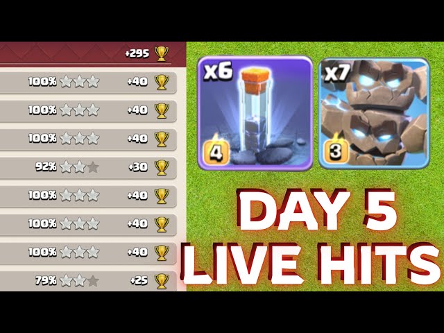 Insane Meteor Golem Spam Army at Top 20 Global Legends League💥