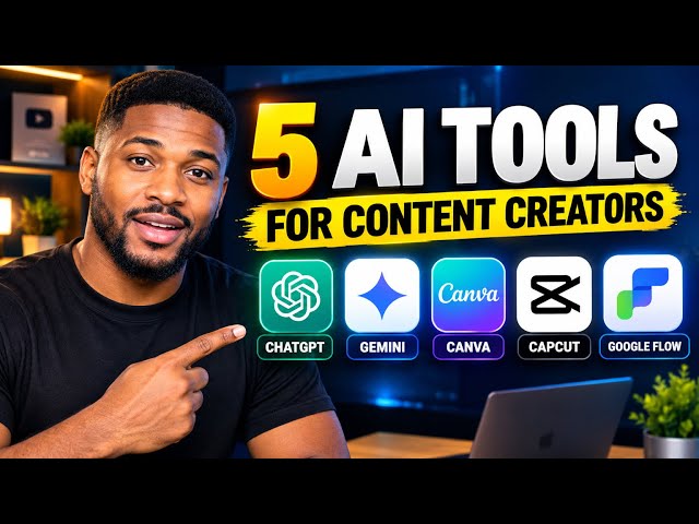 5 AI Tools Every Content Creator Needs in 2026 | Make Content Faster & Easier 🤖🔥