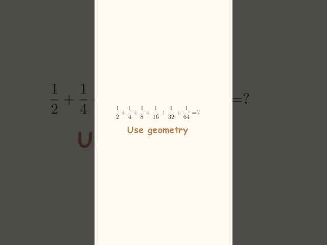 Geometry Meets Algebra