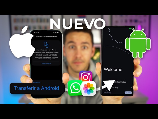 How to transfer ALL DATA from iPhone to Android 🔁 New Method!