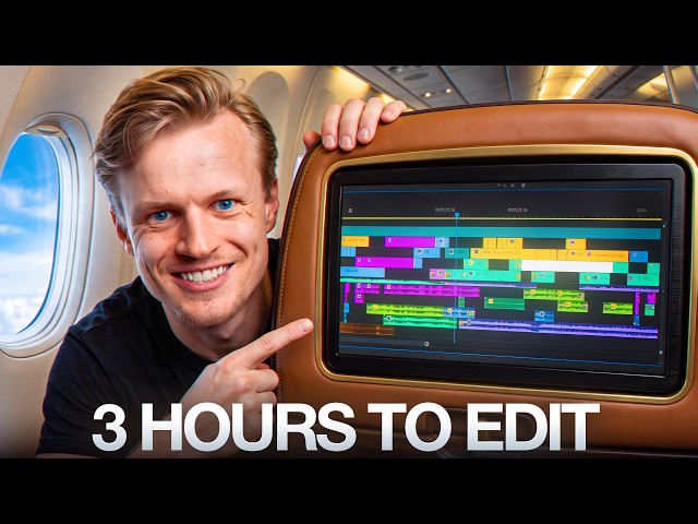Can I edit a Video on a 3 Hour Flight?