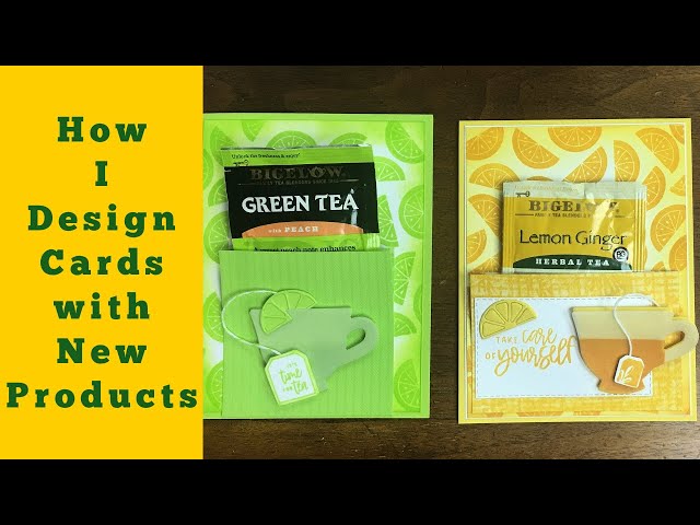 6 TIPS to Help Design Cards with New Products and 3 Citrus Card Ideas with the Cup of Tea Bundle