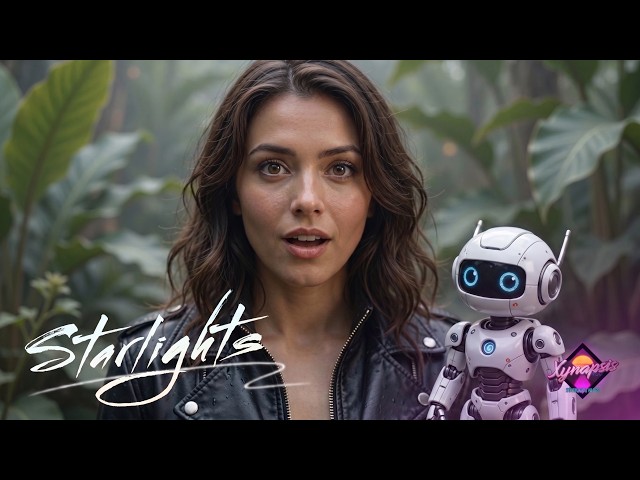 Xynapsis - Starlights | An Intergalactic Retrowave Journey [Synthwave Music Video]