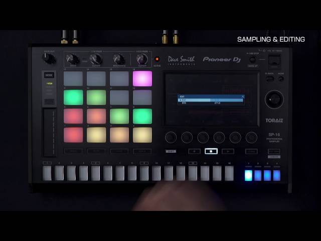 TORAIZ SP-16 Tutorial 13 - Sampling and Editing