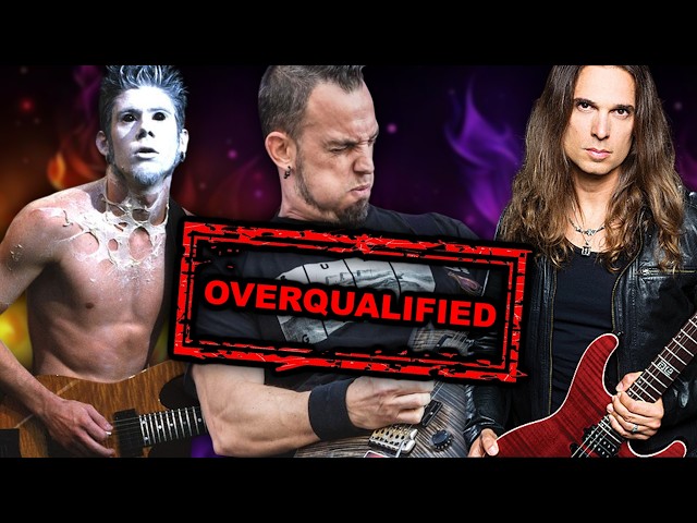 12 INSANE Metal Guitarists Who Are WAY Overqualified For Their Band
