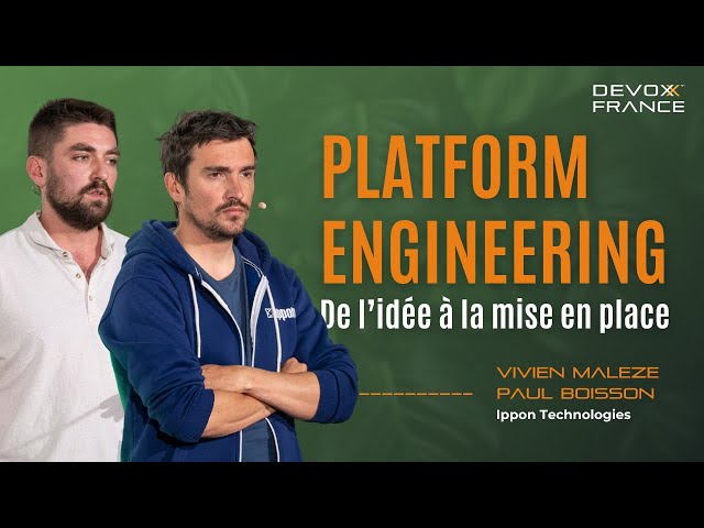Platform Engineering : De l’idée à la mise en place