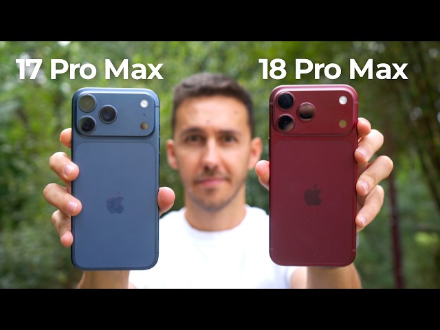 iPhone 18 Pro Max vs iPhone 17 Pro Max 🆚 These are the most important DIFFERENCES!