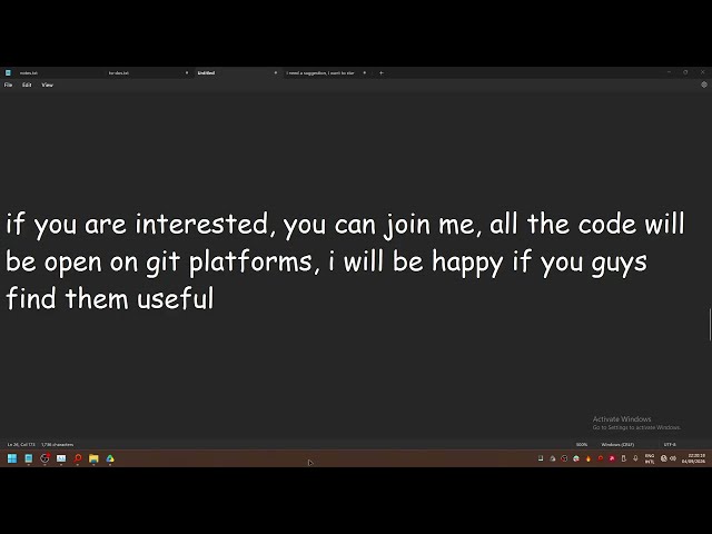 change of plans - project vibeTML (day 1 - part 3/3 - new agenda)