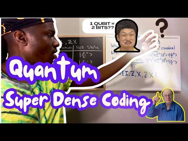 How 1 Qubit Sends 2 Classical Bits | Quantum Superdense Coding Explained