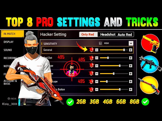 Free Fire Headshot Setting After Ob52 Update 2026⚡Best Sensitivity Settings ⚙️| Sensitivity Setting
