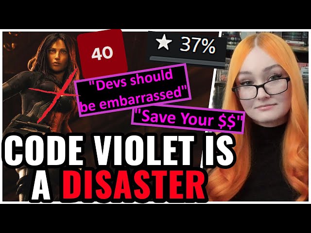 Code Violet Devs WRECKED Over Low Quality Game & Attacking Gamers, Scores TANK 🤡