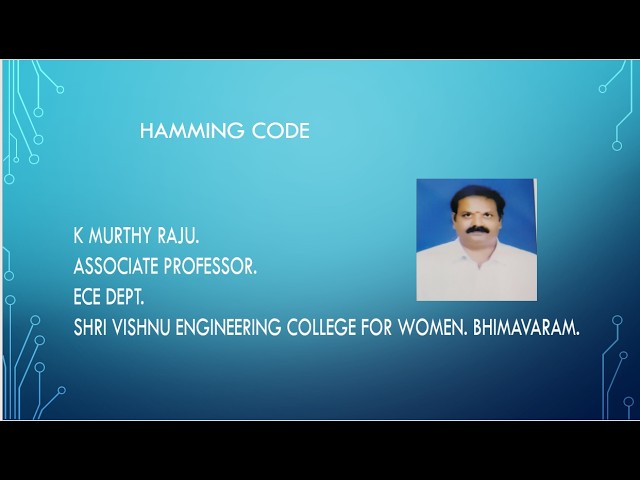 HAMMING CODES