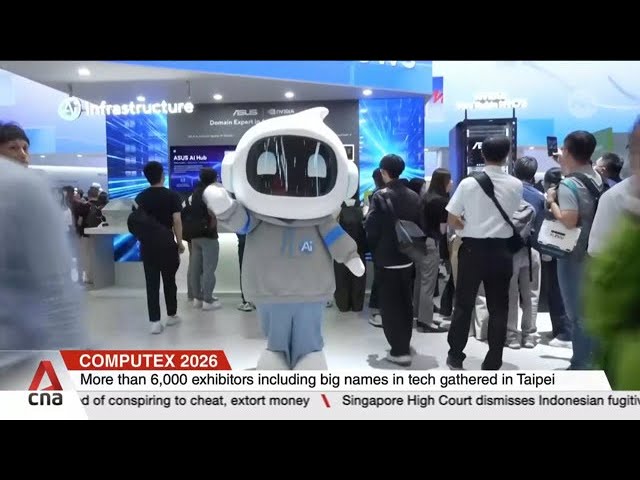Computex 2026 kicks off in Taiwan with latest AI technologies on show
