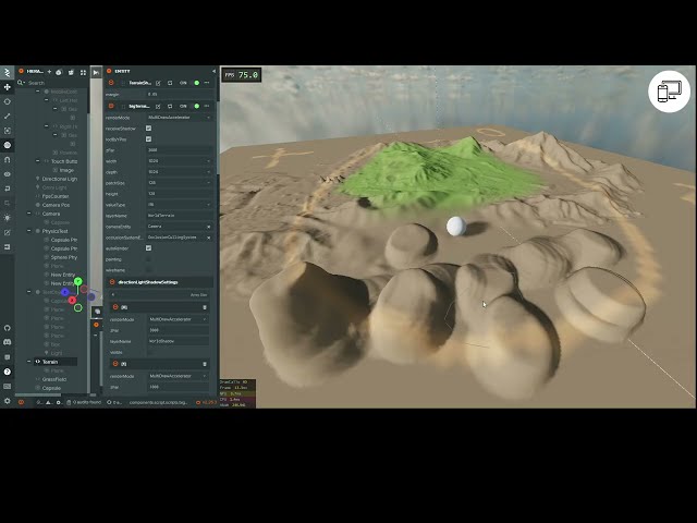 PlayCanvas Terrain Editor on TypeScript/JavaScript