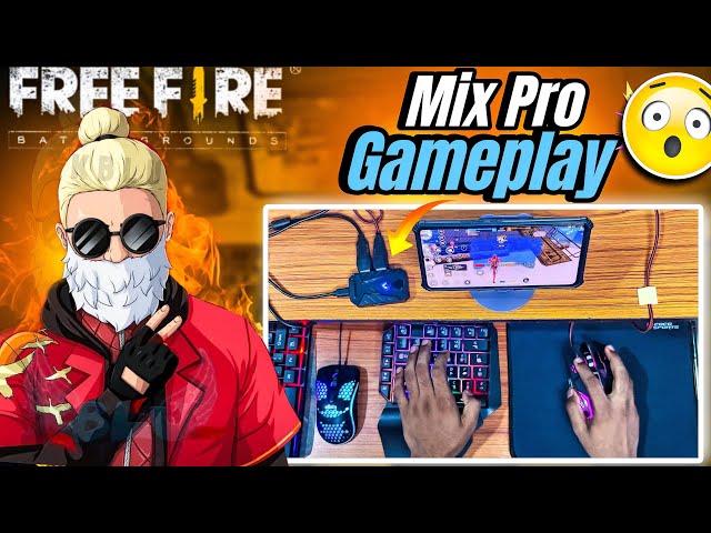 🔥Free Fire Mix Pro Keyboard & Mouse Full Gameplay |  Play Like Never Before 🔥
