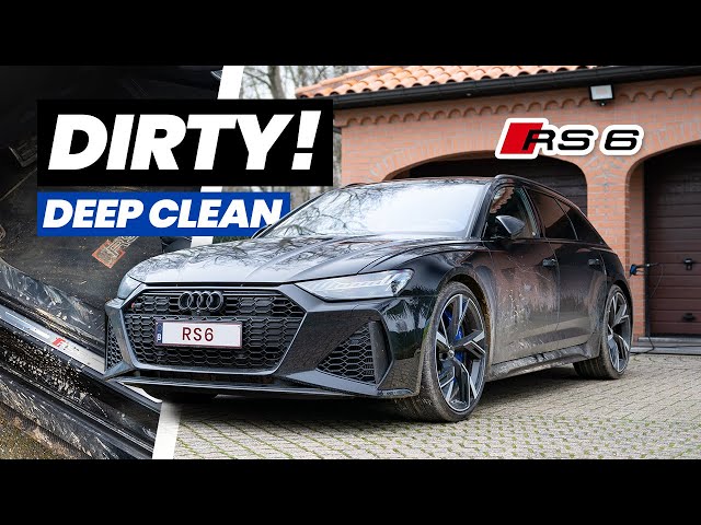 Dirty RS6 Deep Clean - Exterior & Interior Detail - ASMR