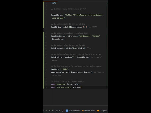Which #php #functions are best for string manipulation? Master #php String Manipulation in Seconds!