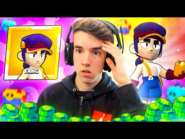 COMPRO Y CASI NO MAXEO A FANG *NUEVO BRAWLER* de BRAWL STARS