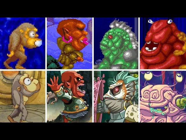Toki BOSSES COMPARISON // Original (1989) vs. Remake (2019)