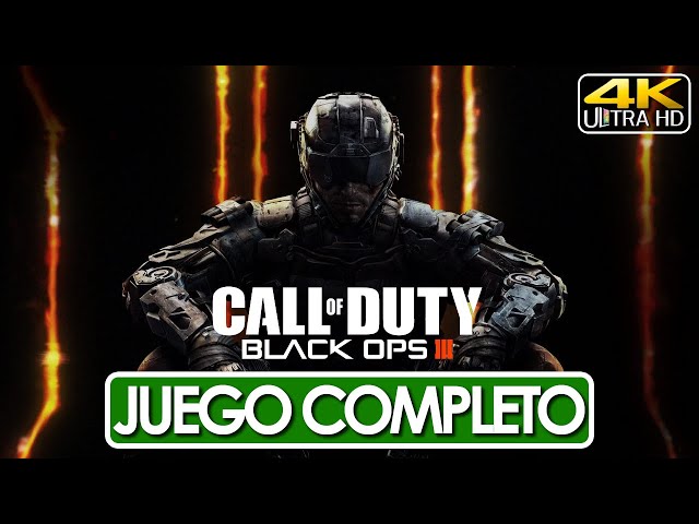 Call of Duty Black Ops 3 Juego Completo Español Latino Campaña Completa (4K 60FPS) 🕹️ SIN COMENTAR