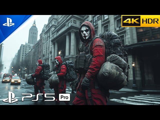 NEW YORK BANK HEIST (PS5 PRO) Immersive ULTRA Graphics Gameplay [4K60FPS] Payday 3