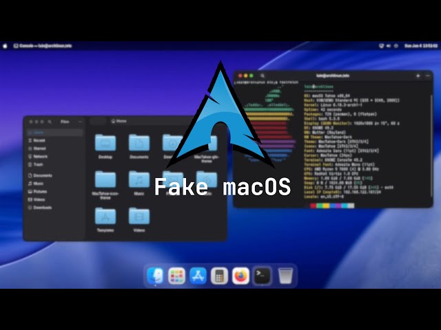 Making Arch Linux look like macOS