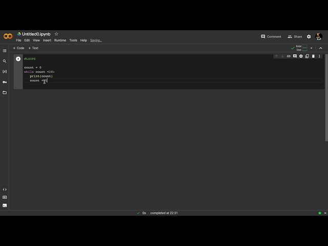 Python Programming Lecture No:7 While Loop
