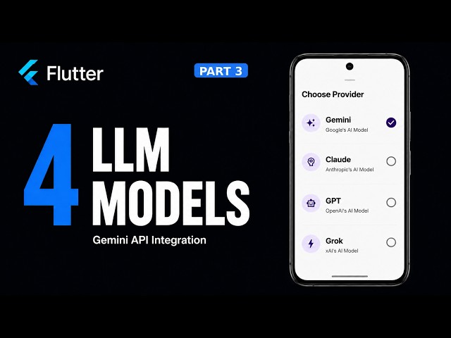 Flutter AI Chat App - Gemini API Integration |  Part 3