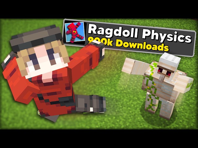 Minecraft's Ragdoll Physics Mod is INSANE